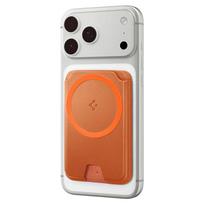 magsafe wallet - Spigen Valentinus MagFit+ MagSafe Magnetinis kortelių dėklas telefonui Oranžinė (Orange) - 10 nuotrauka