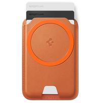 magsafe wallet - Spigen Valentinus MagFit+ MagSafe Magnetinis kortelių dėklas telefonui Oranžinė (Orange) - 12 nuotrauka