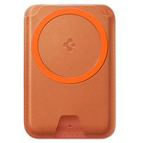 magsafe wallet - Spigen Valentinus MagFit+ MagSafe Magnetinis kortelių dėklas telefonui Oranžinė (Orange) - 13 nuotrauka