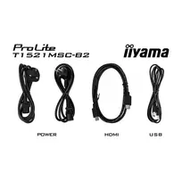 iiyama prolite - iiyama ProLite T1521MSC-B2 15", XGA, TN, liečiamas ekranas - 4 nuotrauka