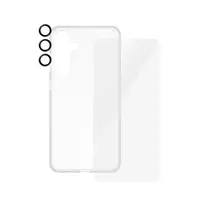 galaxy s24 ekrano plevele - PanzerGlass Safe 3in1 Hardcase   Screen Protector   Camera Lens - 2 nuotrauka