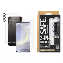 galaxy s24 ekrano plevele - PanzerGlass Safe 3in1 Hardcase   Screen Protector   Camera Lens - 4 nuotrauka