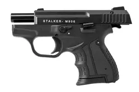 pneumatinis - STALKER M906 BAS .22 Long Blank (6 mm) Juodas (Black) - 5 nuotrauka