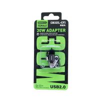 otg lightning to usb - Remax CB32 Lightning to USB-C Adapteris (USB2.0) - 2 nuotrauka