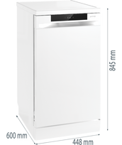 indaplove 45 cm - Gorenje GS541D10W - 3 nuotrauka