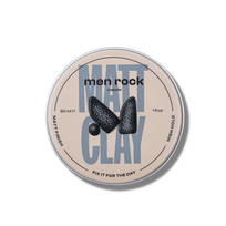 men rock, matt clay, - Men Rock Matt Clay matinio plaukų modeliavimo molis, 90 ml - 3 nuotrauka