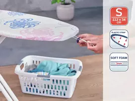audiniu lyginimui - Leifheit Ironing Cover Air Board Cotton Classic S Assortment - 3 nuotrauka