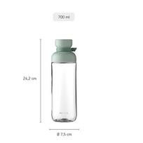 butelis - Mepal VITA gertuvė, 700 ml, ryškiai violetinė (Vivid Mauve) - 2 nuotrauka