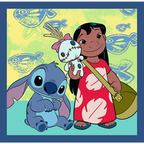 delione 3 - Trefl Disney Stitch 3 dėlionių rinkinys - 3 nuotrauka