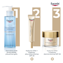 hyaluron eucerin - Eucerin Hyaluron Filler + Elasticity akių srities kremas 15ml - 3 nuotrauka