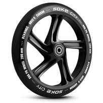 paspirtuko ratukai - Soke miesto paspirtuko ratai 200 mm Juodi (Black), 2 vnt - 3 nuotrauka