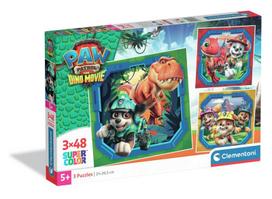Clementoni Square Paw Patrol Dino Movie 25326, 3 x 48 det.