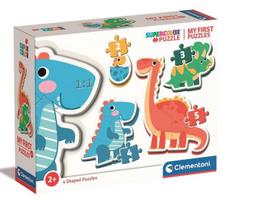 Clementoni My First Puzzles Dinosaurs 20834, 14 det.