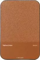 Native Union (Re)Classic Qi2 Power Bank, 5000mAh, smėlio (tan)