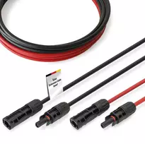 saules kabelis - Digitus Solar Extension Cable DK-SCEC64-0050 2x5m 4 mm² MC4 Juoda (Black) / Raudona (Red) - 2 nuotrauka