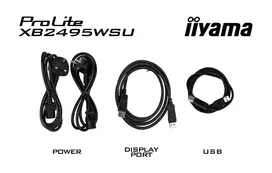 iiyama prolite - iiyama ProLite XB2495WSU-B1 24.1", IPS, WUXGA, 100Hz - 3 nuotrauka