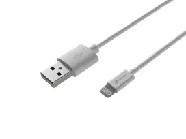 mfi usb a - Natec NKA-2149 Lightning į USB-A kabelis 2m Baltas (White) - 3 nuotrauka