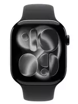 casio - Apple Watch Series 11 GPS + Cellular 46mm Natural Titanium (Natūralus titanas) Stone Grey Sport Band (Pilka) S/M - 3 nuotrauka