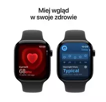casio - Apple Watch Series 11 GPS + Cellular 46mm Natural Titanium (Natūralus titanas) Stone Grey Sport Band (Pilka) S/M - 6 nuotrauka