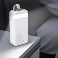 power bank 30000mah - Wozinsky W8-W 30000mAh 30W powerbank, baltas - 4 nuotrauka