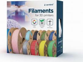 3d filamentas - Gembird Filament PETG 1.75mm Žalias (Green) 1kg - 3 nuotrauka