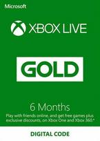 Xbox Live Gold 6 months Xbox Live Key AUSTRALIA