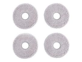 plaunamas siurblys - Ecovacs | Washable Improved Mopping Pads for OZMO Turbo Mopping Systems of X1 OMNI/X1 TURBO/T10 TURBO/ T20 OMNI/X2 OMNI | D-WP04-0012 | 4 pc(s) - 2 nuotrauka