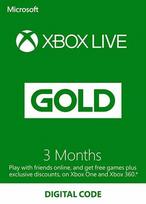 Xbox Live Gold 3 months Xbox Live Key SAUDI ARABIA