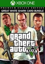 Grand Theft Auto V: Premium Online Edition & Great White Shark Card Bundle (Xbox One) Xbox Live Key UNITED STATES