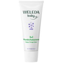 cinkuotas - WELEDA CALENDULA BABY kremas nuo iššutimų itin jautriai odai su cinku ir vaistinės svilarožės ekstraktu, 50 ml - 2 nuotrauka
