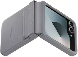 Samsung KindSuit dėklas skirtas Samsung Galaxy Z Flip 6 / 7 FE pilkas (Gray) EF-VF741PJE (pažeista pakuotė)