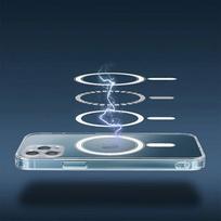 apple iphone 16e deklas - Dėklas Apple iPhone 16e Skaidrus (Transparent) MagSafe Compatible - 1 nuotrauka