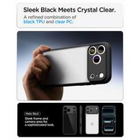 iphone 17 pro spigen - Spigen Ultra Hybrid dėklas skirtas Apple iPhone 17 Pro Max / 18 Pro Max Juodas (Black) - 6 nuotrauka