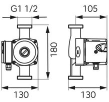 elektrinis vandens siurblys - Ferro Weberman 25-60 180, 100 W - 2 nuotrauka