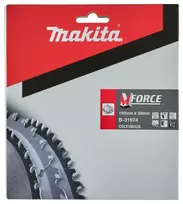 pjovimo diskas 190 - Pjovimo diskas medienai Makita M-FORCE B-31974; 190x2,0x30 mm; Z12; 15° - 2 nuotrauka