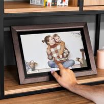 skaitmeniniai nuotrauku remeliai - Kruger&Matz FRAMEO Wi-Fi 15" Medinis rėmelis (Wooden Frame) - 3 nuotrauka