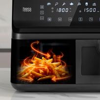 air fryer - Teesa AIR FRYER DUAL POT XXL 8L (Juodas) - 6 nuotrauka