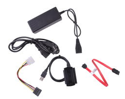 usb 3.0 sata 2.5 - Cabletech URZ1993 Adapteris 2.5/3.5" kietiems diskams USB 2.0 - SATA, IDE - 2 nuotrauka