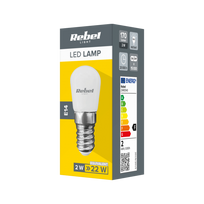 saldytuv led e14 - Rebel LED šaldytuvo lempa 2W E14 4000K 230V - 2 nuotrauka