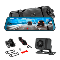 kamera 4k - Peiying Basic automobilio veidrodėlis su vaizdo registratoriumi ir atbulinės eigos kamera L200 4K - 2 nuotrauka