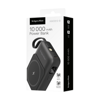 10000 power bank - Kruger&Matz KM0913-B, 10000mAh, MagSafe, juodas (black) - 5 nuotrauka