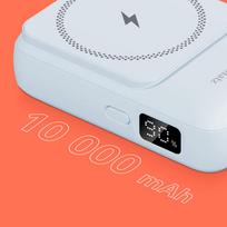 10000 power bank - Kruger & Matz 10000mAh, MagSafe, mėlynas (blue) - 3 nuotrauka