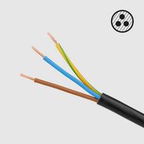 elektros ilgintuvas - Rebel elektros tinklo ilgintuvas 5 lizdai su jungikliu 3m - 1.5mm - 5 nuotrauka