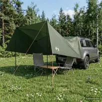 vidaXL automobilių palapinė, Armijos žalia (Army Green)