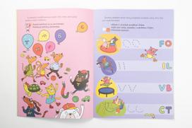uzduotys vaikams - Otis mokosi skaityti. Užduotys su lipdukais 2-5 m. vaikams - Skaistė Dirgėlienė - 3 nuotrauka