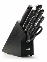 Wüsthof Classic Peilių rinkinys su stovu, 7 dalių, Juodas (Black)