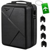 Lagaminas Wizzair, 40x30x20cm juodas (Black)