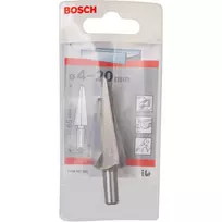 graztai kuginiai - Pakopinis grąžtas Bosch, metalas, tiesus, 4-20 mm x 6.5 cm - 2 nuotrauka
