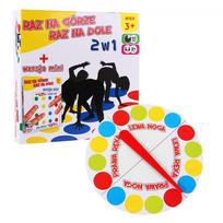 zaidimas twister - Klasikinis Twister stalo žaidimas 2in1 - 5 nuotrauka