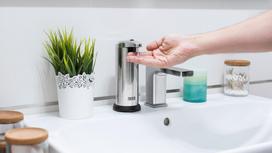 automatinis muilo dozatorius - Automatinis skysto muilo dozatorius Tesa - 2 nuotrauka